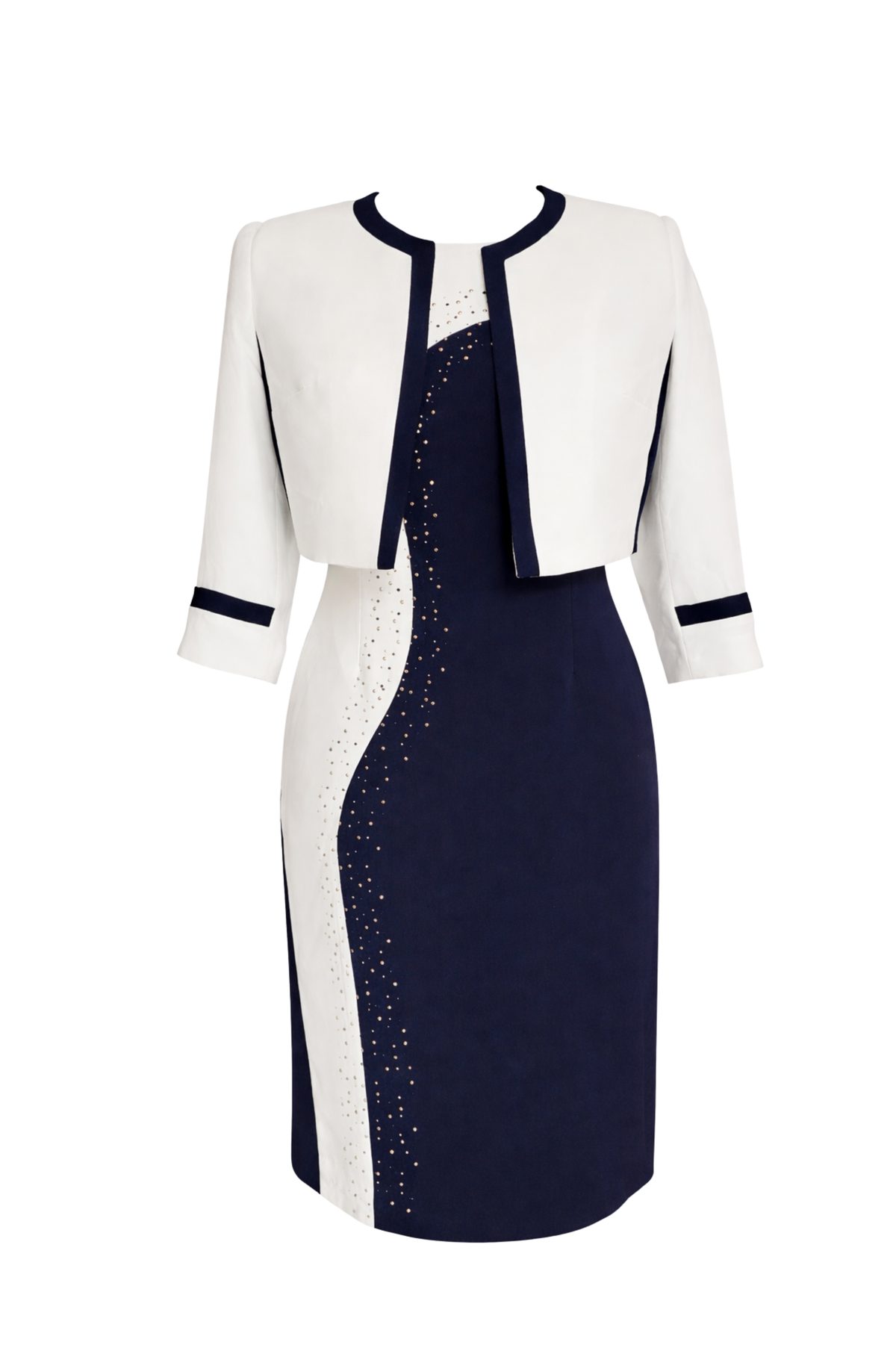 Klänning & Bolero Set 02115