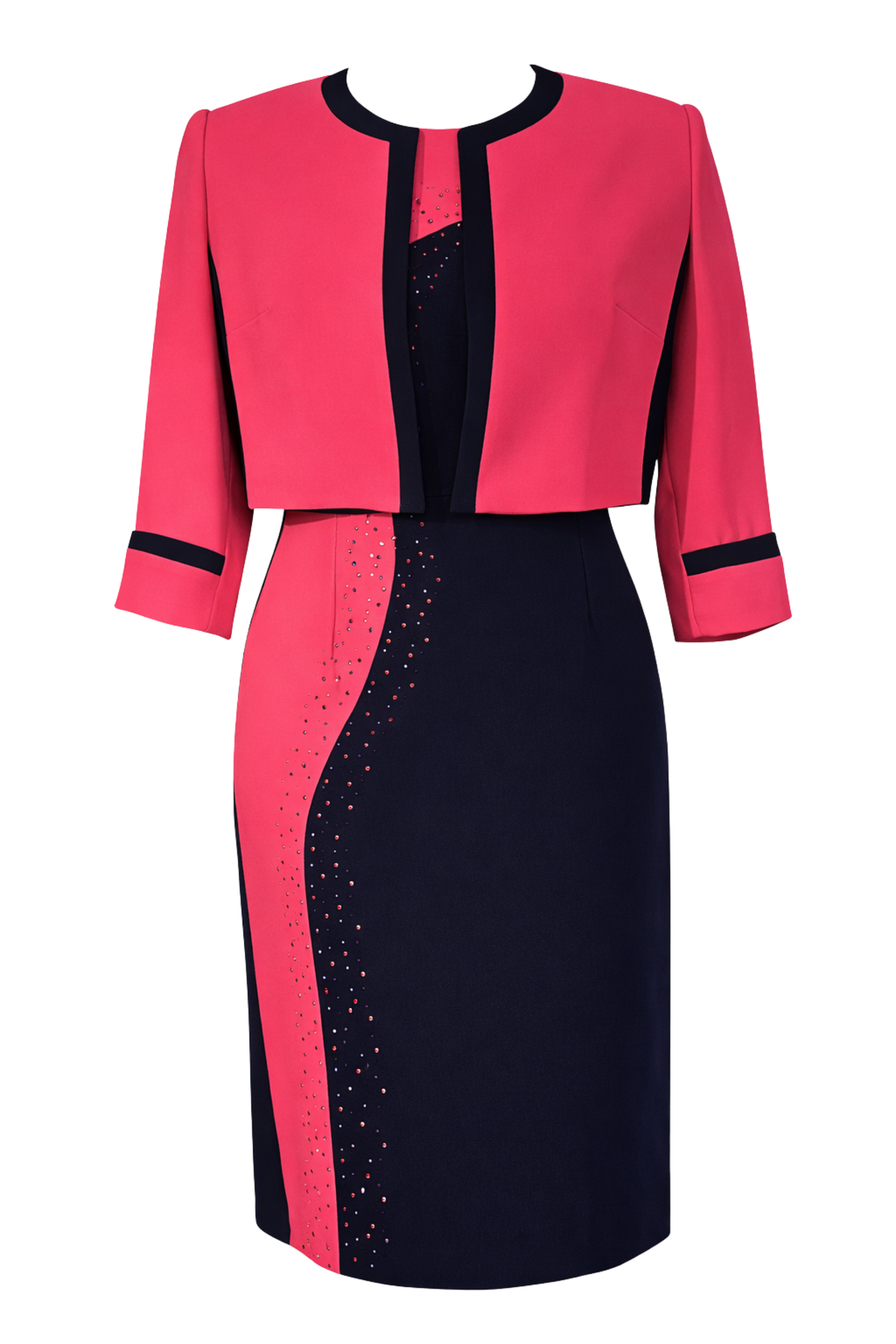 Klänning & Bolero Set 02115