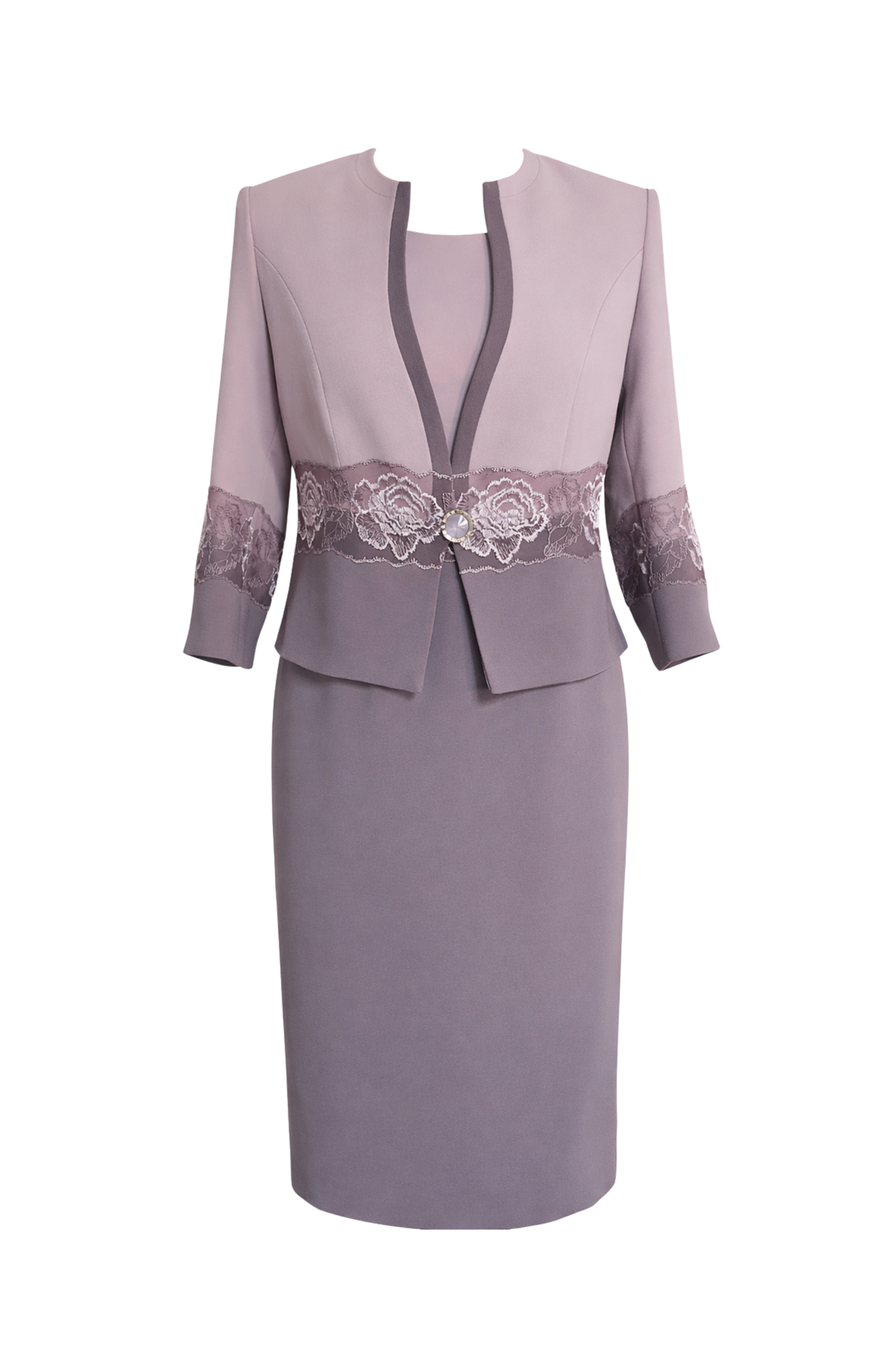 Kleid mit Jacke 01115